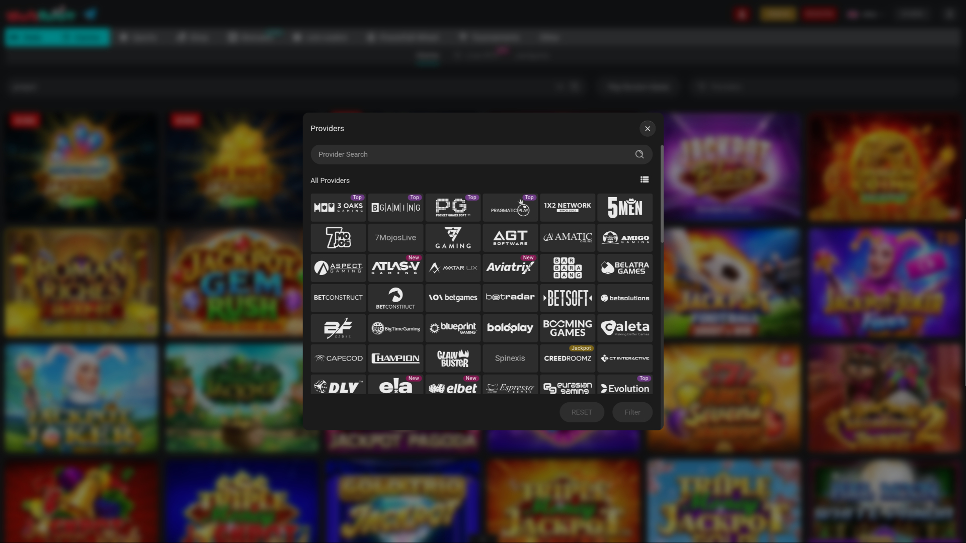White Rabbit Casino Desktop Game Developers