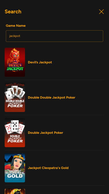 Jackpot móvil del casino Wicked Plays