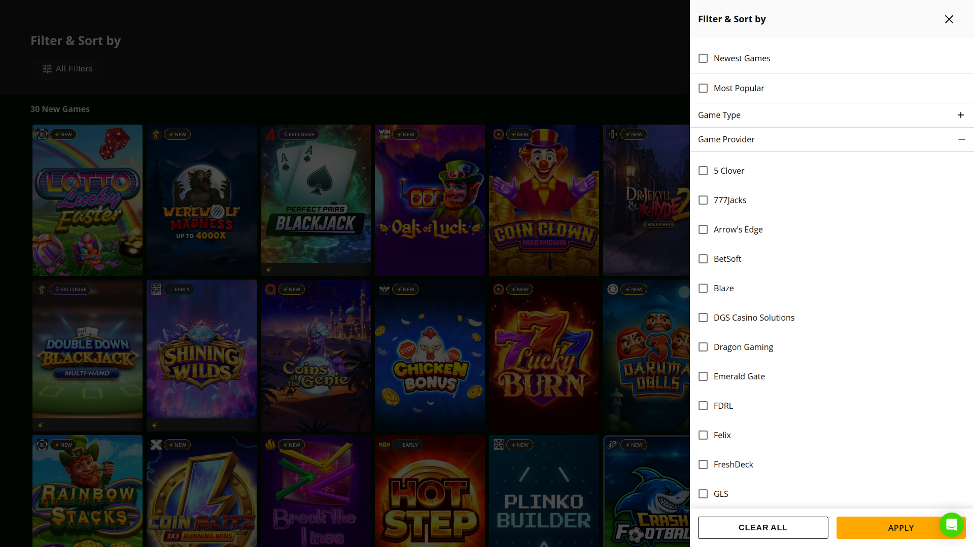 Développeurs du jeu de casino Wild Casino pour ordinateur