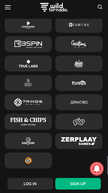 Wild Tornado Casino Mobile Game Developers