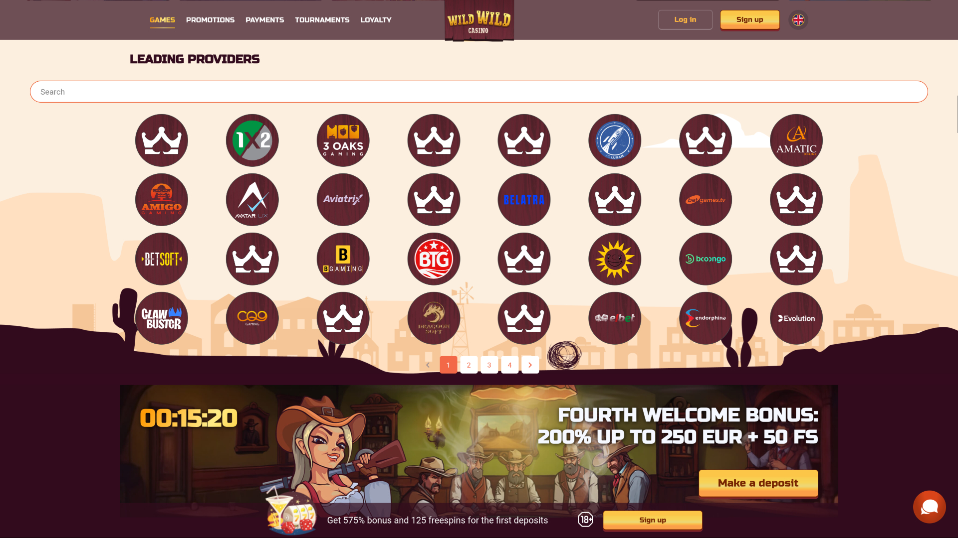 Sviluppatori del gioco per computer Wild Wild Casino