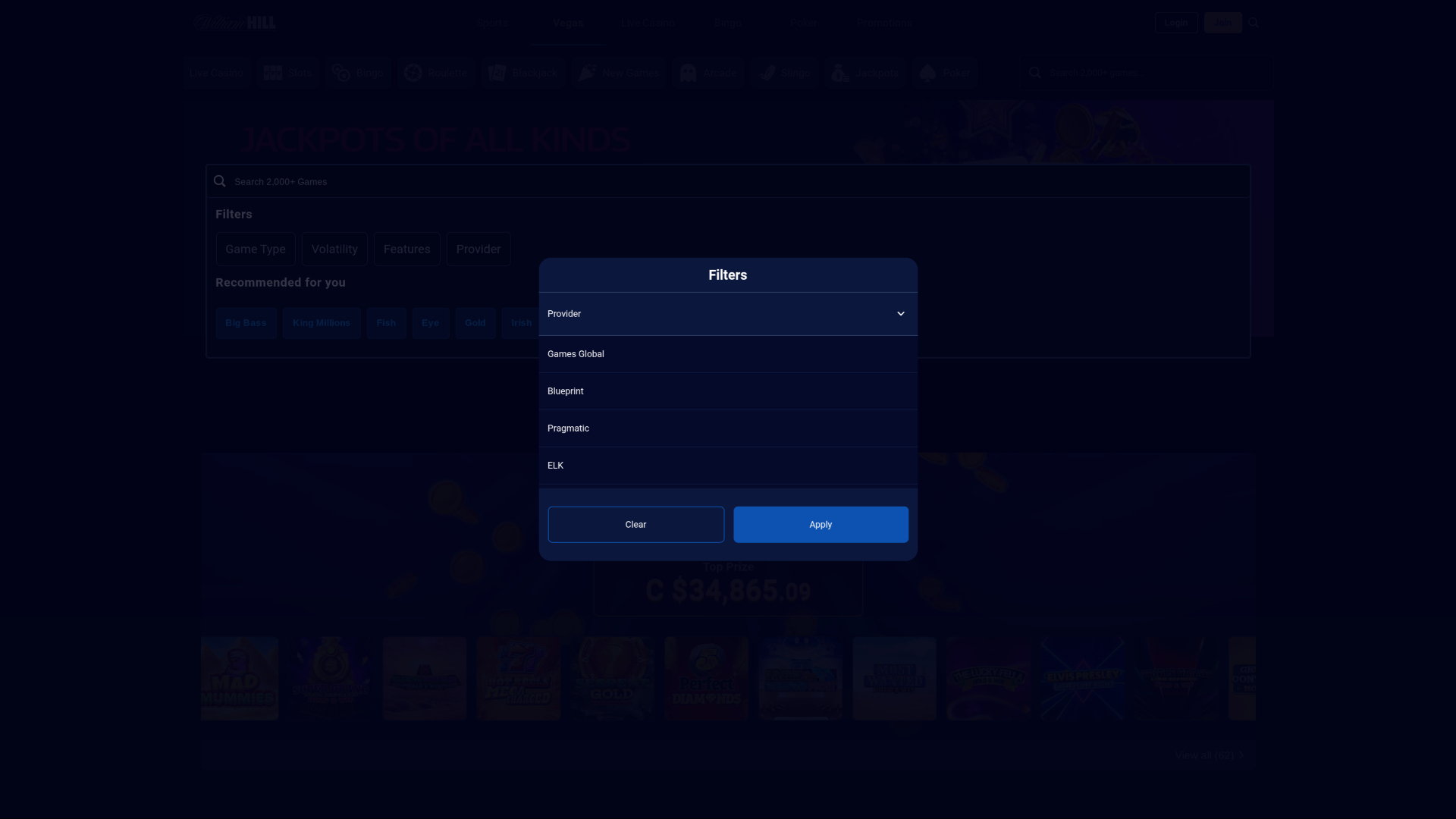 Wlliam Hill Casino Desktop Game Developers