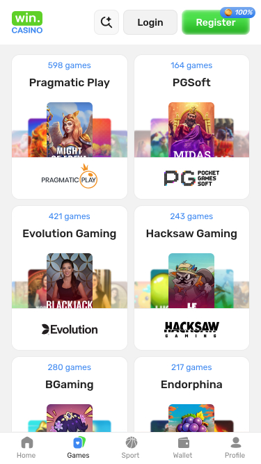 Win Casino Mobile Game Developers