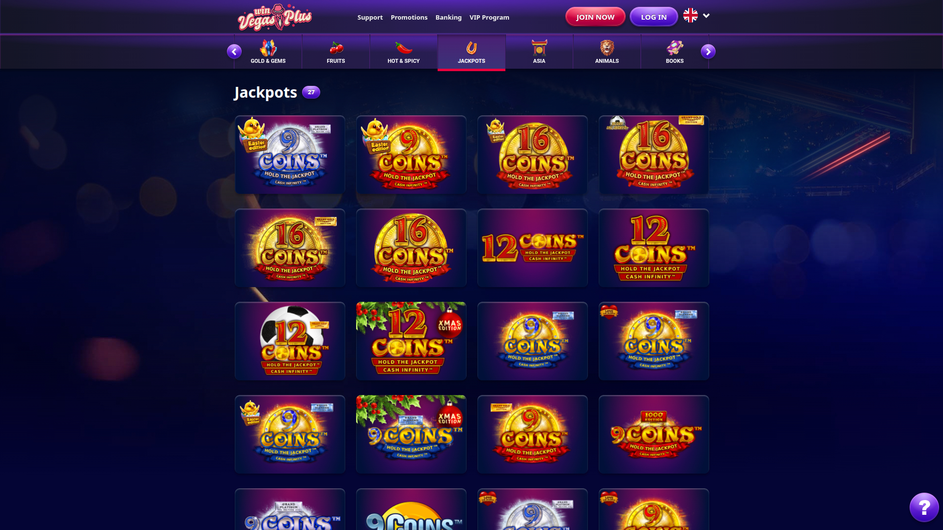 Gagnez le jackpot du casino Vegasplus sur ordinateur