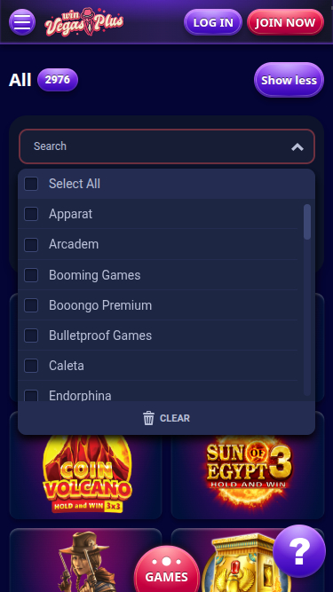 Développeurs de jeux mobiles de casino Win Vegasplus