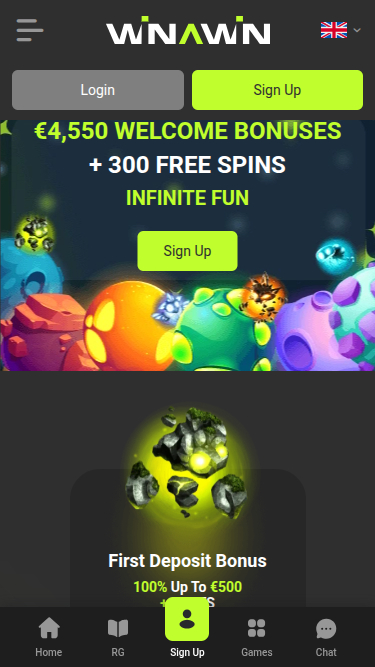 Winawin Casino Mobile Promotions