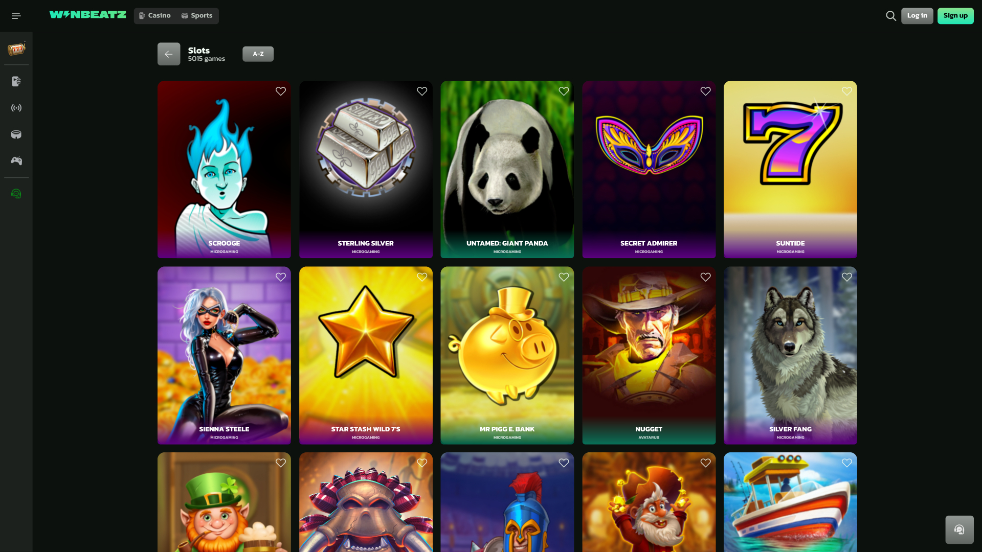 Jeux de casino WinBeatz