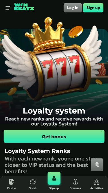 Programme VIP du casino WinBeatz