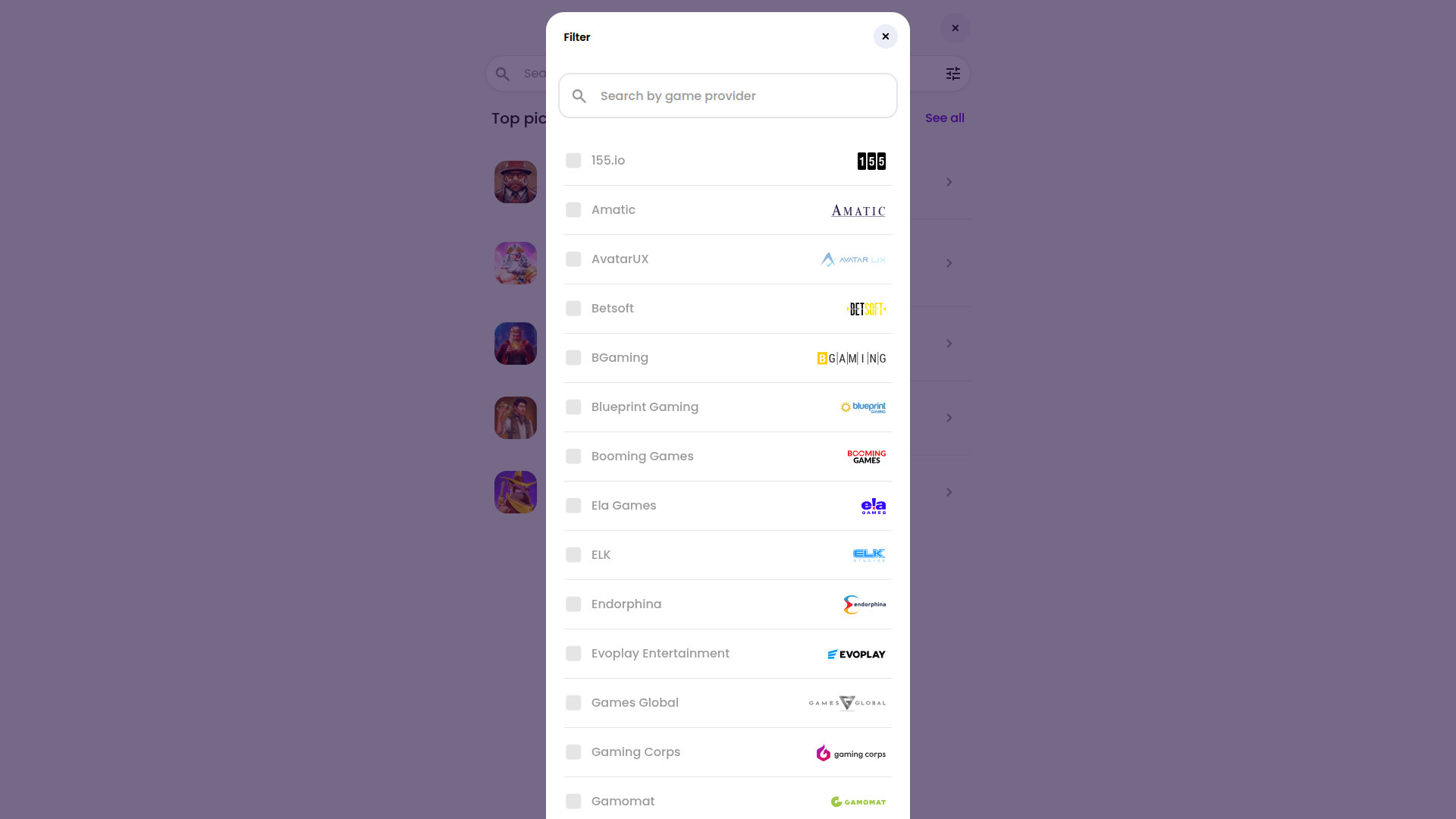 Développeurs de jeux de bureau de Winnerz Casino