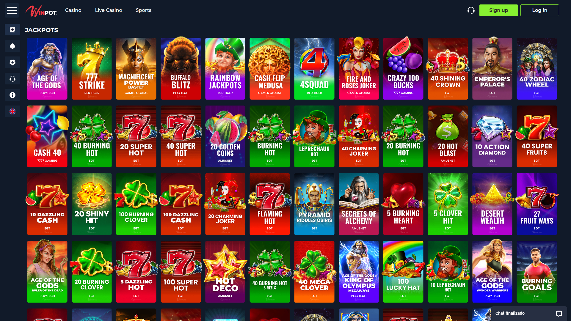 WinPot Desktop-Jackpot