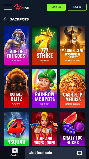 WinPot Mobile-Jackpot