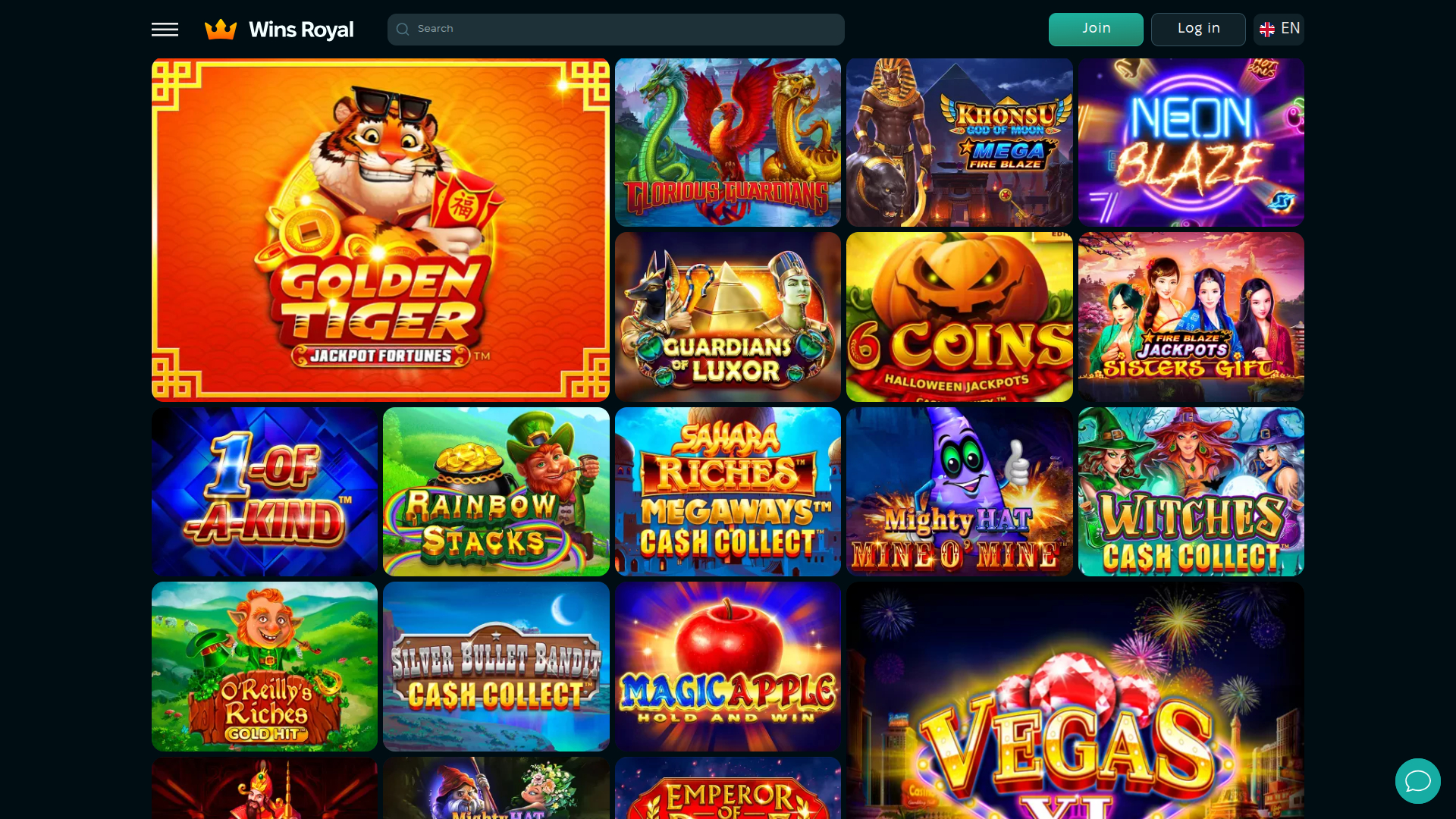 Vinci il jackpot del casinò Royal Casino Desktop