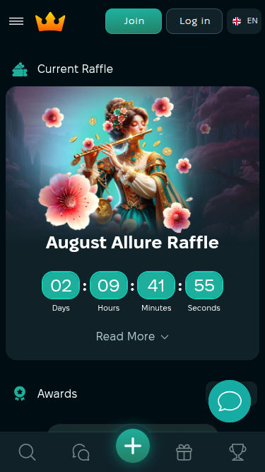 Promotions mobiles de Wins Royal