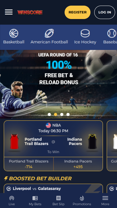 Winscore Casino Sports Mobiles