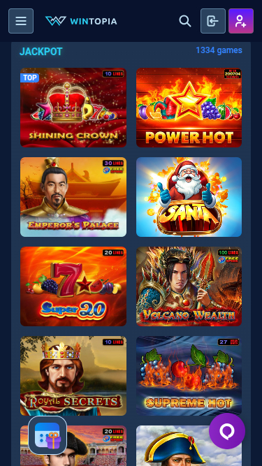 Bote móvil de Wintopia