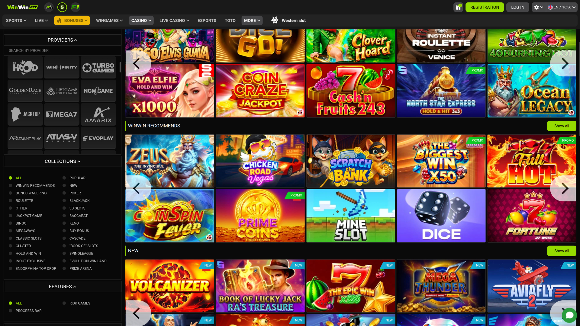 Разработчики настольных игр для казино WinWin