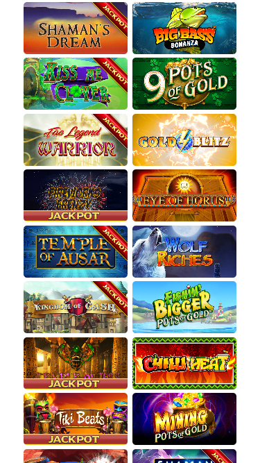 Juegos móviles de Winzino Casino