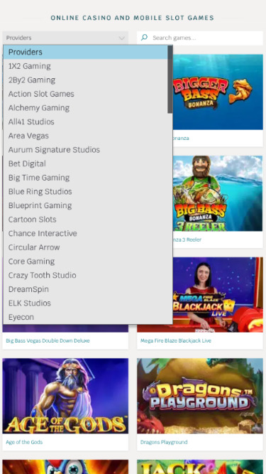 Développeurs de jeux mobiles de Wombat Casino