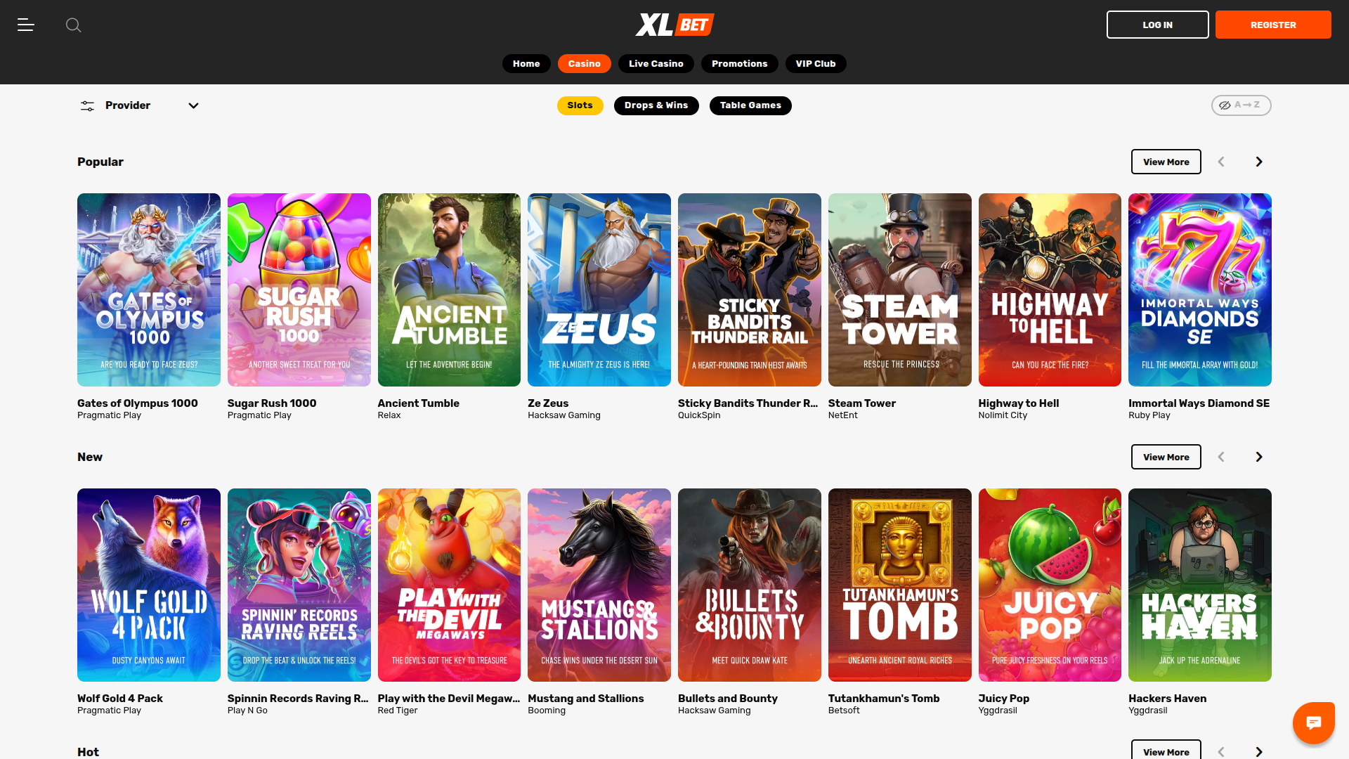 Jeux de bureau de XLBet