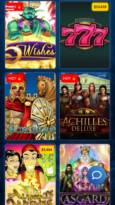 Bote móvil de Yabby Casino