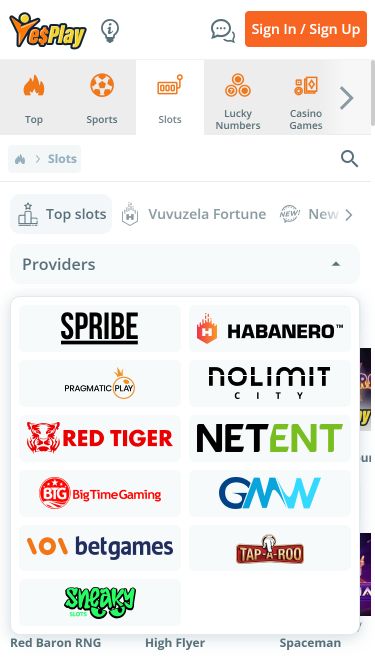 YesPlay Casino Mobile Game Developers