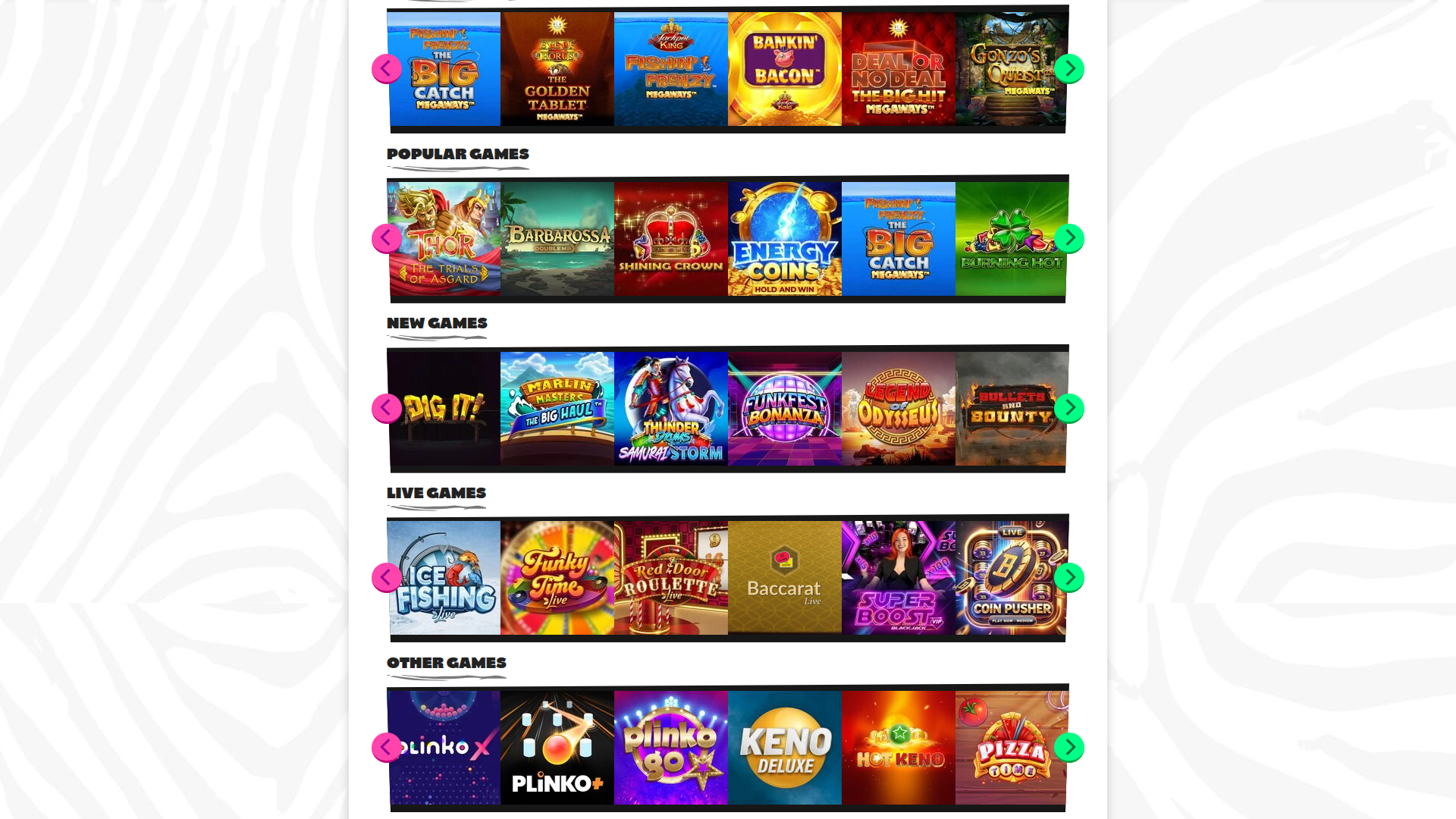 Crupier en vivo de escritorio de Zebra Wins