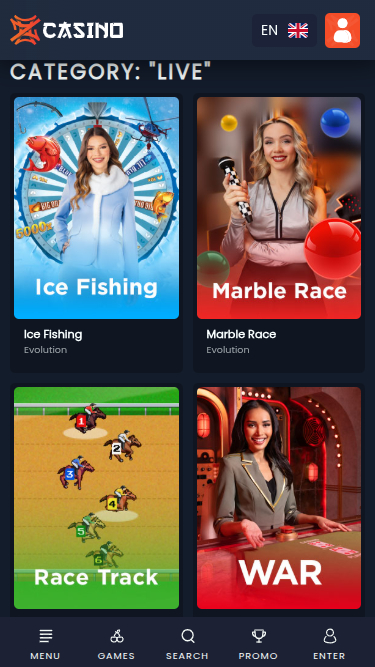 Zen Casino mobiler Live-Dealer