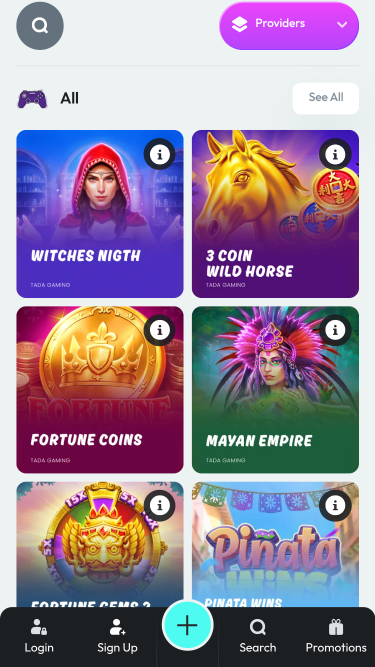 Jeux mobiles de casino Zlot