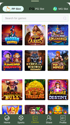 Giochi mobile di 11ic Casino