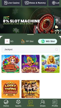 11ic Casino Mobile Jackpot