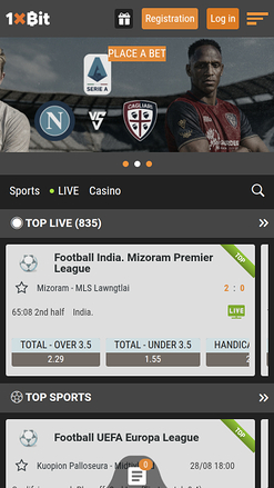 1xBit Casino Mobile Sports