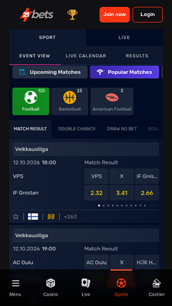 21betscasino.com Esportes Móveis