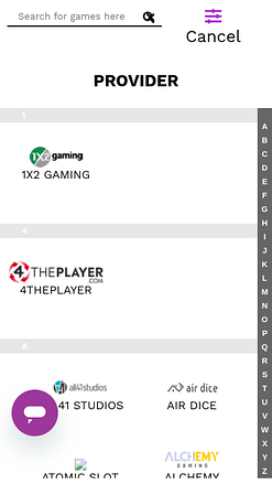 21 sviluppatori di giochi per dispositivi mobili di casinò privati