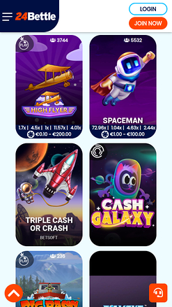 Jackpot mobile du casino 24Bettle