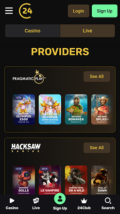 24Casino Mobile Game Developers