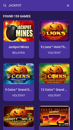 Jackpot mobile di 4Kasino