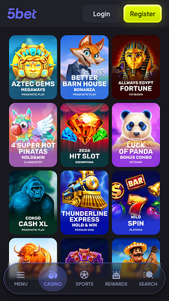 5bet Casino Mobile Jackpot