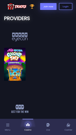 Sviluppatori di giochi mobile di 777Tigers Casino