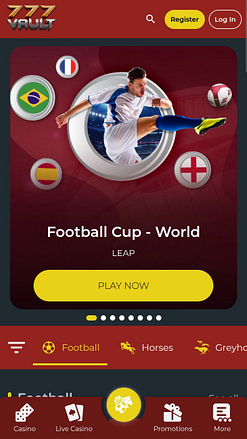 777Vault Casino Mobile Sports Virtuels