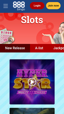Giochi mobile di 888 Bingo Casino