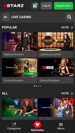 888starz.bet Casino Mobile Live Dealer