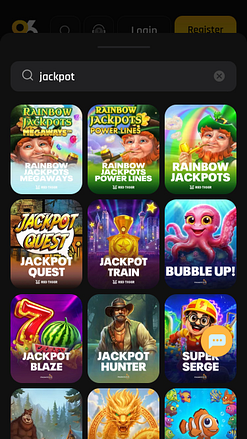 96 Casino Mobile Jackpot