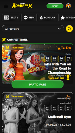 Casino Admiral X Autres Mobiles