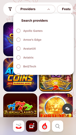 Développeurs de jeux mobiles de Agent Spins Casino