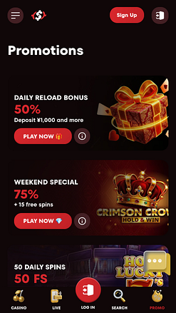 Agent Spins Casino Mobile-Aktionen