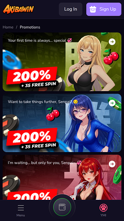 Promozioni del casinò Akibawin