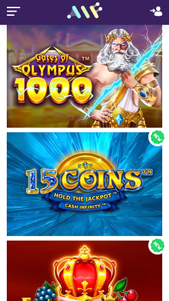 Jeux mobiles d'Alf Casino