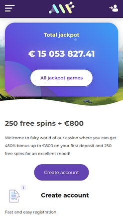 Jackpot mobile d'Alf Casino