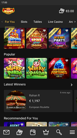 Tous les jeux mobiles de casino à jackpots