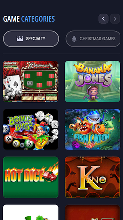 Giochi speciali mobile di All Stars Slots Casino